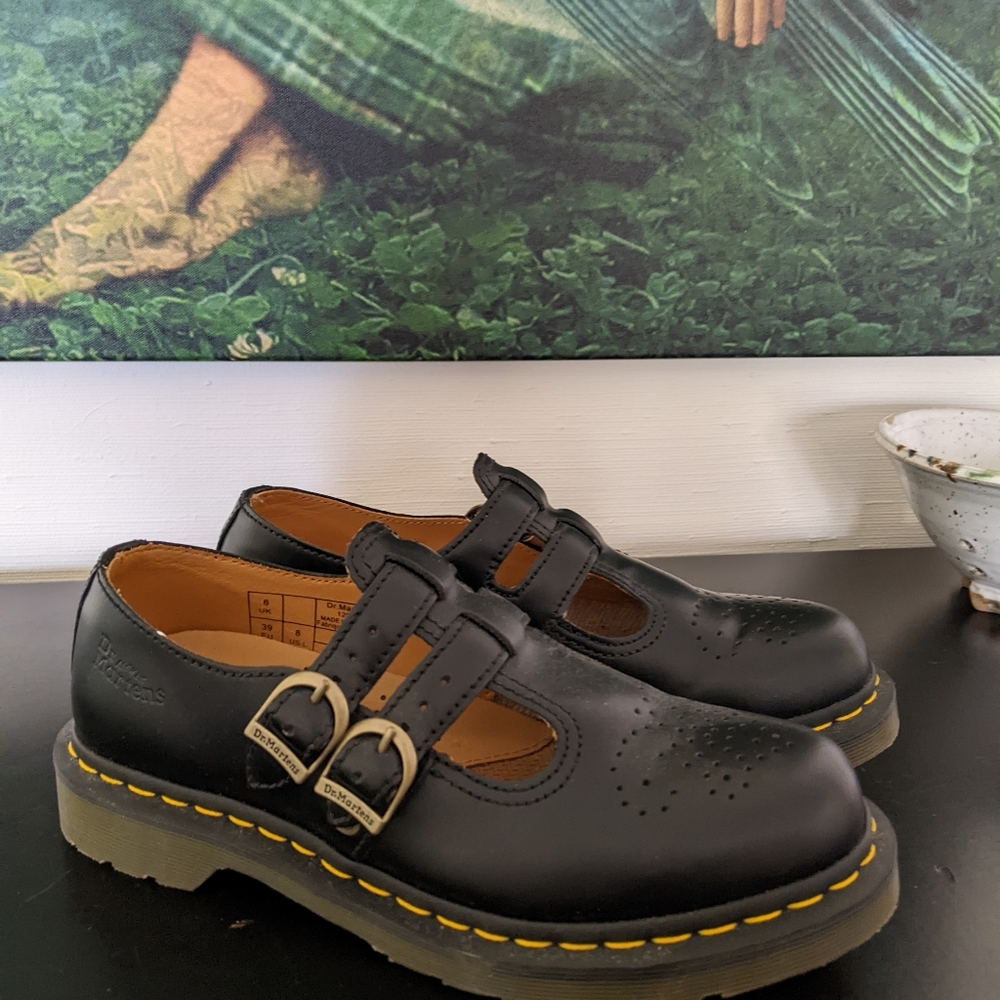 Doc Marten Smooth Leather Mary Janes